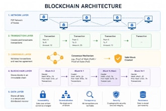 design and develop blockchain system architecture for your project