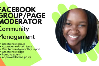 create or manage your facebook group