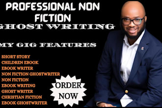 ghostwrite children ebook write good christian non fiction fiction ghostwriter