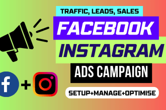 run facebook ads campaign and fb advertising marketing in fb ads manager
