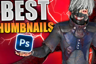 make you a rendered dbd thumbnail on photoshop