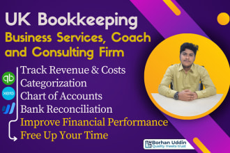do accounting and bookkeeping for personal coach and UK consulting firm