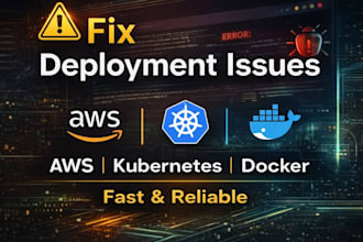 debug and fix kubernetes, docker and cloud deployment issues