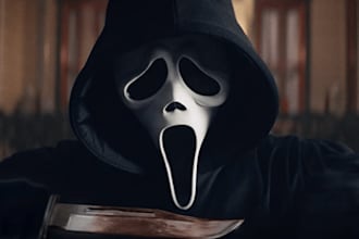 do a ghostface impression