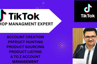 setup tiktok shop, managing and marketing of tiktok shop