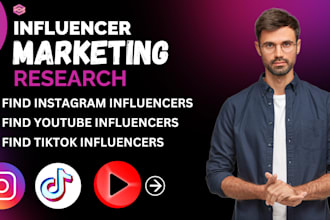do tiktok, instagram, youtube influencers research for influencer marketing