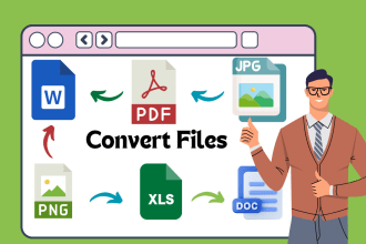convert word, excel, image to PDF and vice versa
