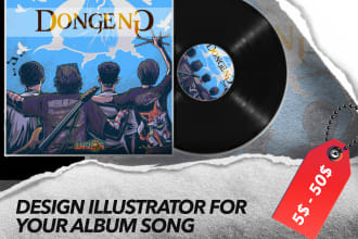 create a cover for the album or single song you created