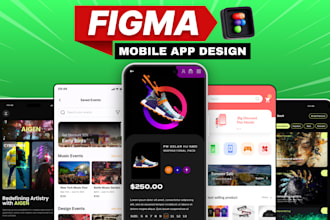 do figma app design, figma mobile app design, ui ux mobile app design
