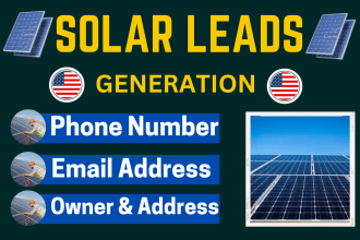 generate solar leads homeowner leads for USA
