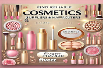 find reliable cosmetic suppliers and manufacturers