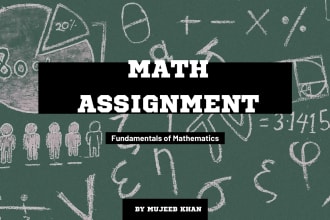 help you in math assignment and problems