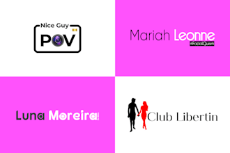 create beauty, salon, boutique, adult, and makeup logo design