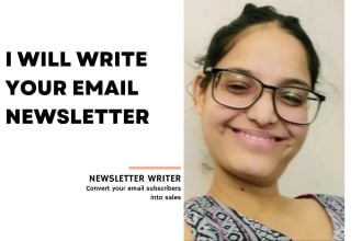 write sales email, cold email and email newsletter