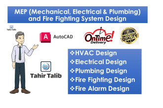 do hvac, electrical, plumbing and fire fighting design
