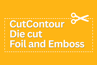 add cut contour, cutlines and die cut for stickers or artwork