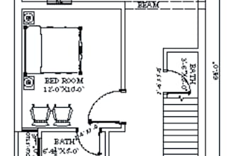 draft residential house 2d plan with complete dimensions