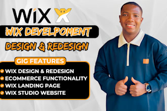 build wix website, redesign wix website, wix studio developer, develop wix site