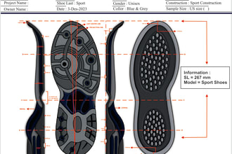 do footwear design for you