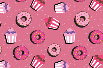 do candy seamless pattern or cartoon digital fabric print ready design for kids