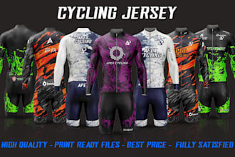 custom cycling jersey design kit