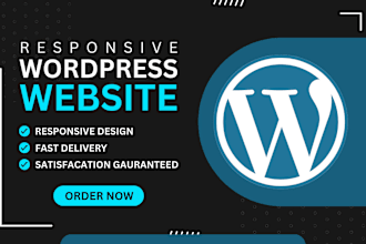 create a clean and modern wordpress website design