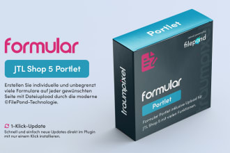 develope jtl shop 5 formular portlet