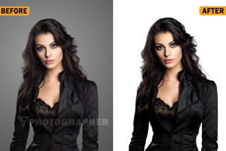do product picture editing, remove object and add watermark logo
