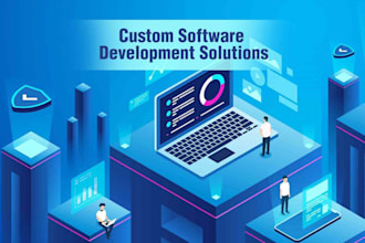 develop online portal, erp, CRM, database management system