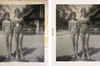 restore your old photographs