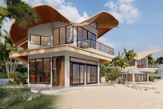 design your beach resort