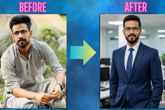 do potrait headshots and photo retouching for business using ai