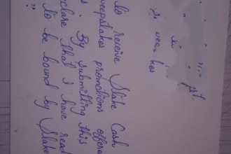 handwriting anything for you cards envelopes letters