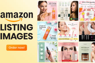 design professional amazon images for your products