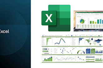 do every excel task for you formulas, pivot and more