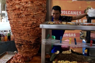 photograph mexico city street food