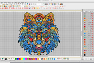 anime embroidery design digitizing service provider