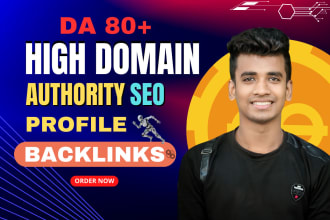 do da 80 high quality profile backlinks and manual SEO