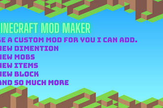 code a minecraft forge or fabric mod