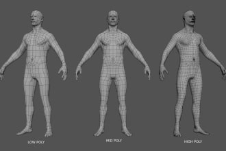 retopologize your 3d characters