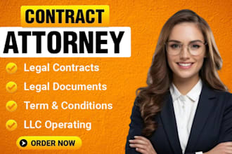 draft legal document, contract, agreement, nda, llc operating