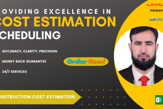 do material take off, cost estimation