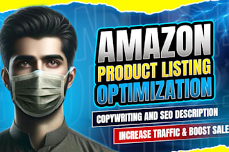 write amazon SEO optimized product listing descriptions that improve ranking
