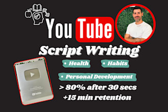 write viral scripts about personal development, habits