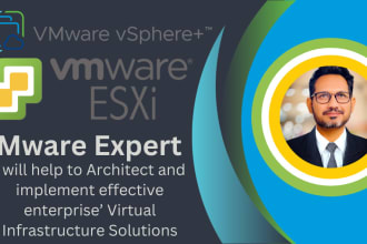 install and configure vmware esxi vsphere vcenter vmotion virtual server