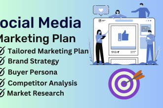 create marketing plan, social media strategy for your niche brand