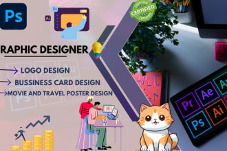 design unique travel and movie posters, logo designs, and business cards