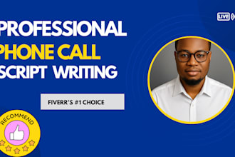 write your cold calling scripts
