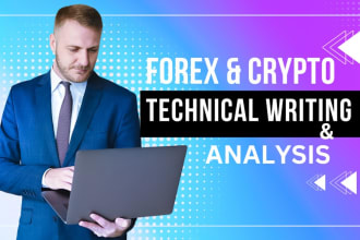 write traffic generating content on forex, blockchain, nft, and crypto trading