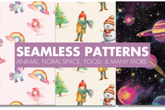 create seamless pattern, repeat pattern, fabric design and textile print